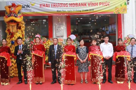HDBank khai trương chi nhánh mới tại Vĩnh Phúc