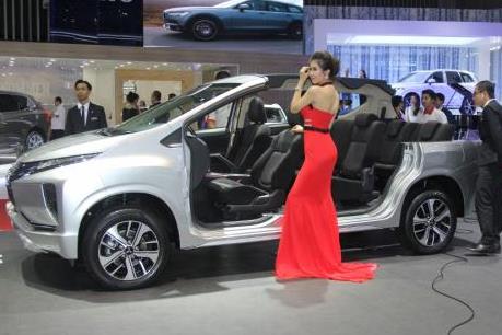 MPV Xpander giá 550 triệu đồng thu hút khách tại triển lãm ô tô 2018