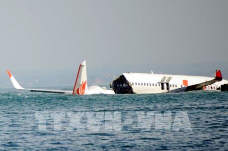 Những hình ảnh đầu tiên về vụ rơi máy bay của Lion Air