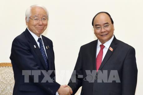 Thủ tướng Nguyễn Xuân Phúc tiếp Thống đốc tỉnh Hyogo, Nhật Bản