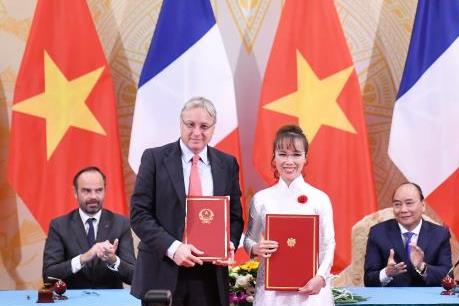 Vietjet Air ký hợp đồng mua 50 tàu bay của Airbus trị giá 6,5 tỷ USD