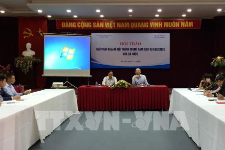 Giải pháp phát triển dịch vụ logistics ở Hà Nội