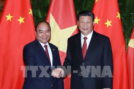 Thủ tướng Nguyễn Xuân Phúc: Việt Nam, Trung Quốc không ngừng củng cố quan hệ 