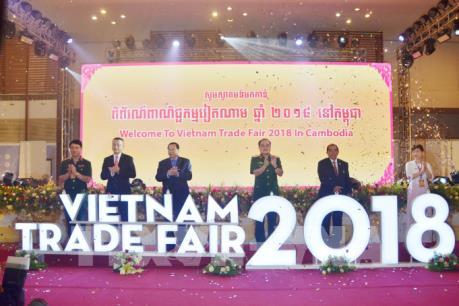 Khai mạc Hội chợ Thương mại Việt Nam 2018 tại Campuchia