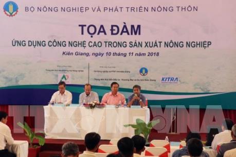Ứng dụng công nghệ cao trong sản xuất nông nghiệp
