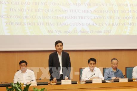 Hà Nội: Mức phát thải khí nhà kính của Hà Nội đã giảm