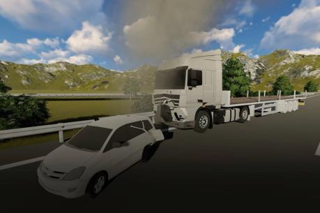 Vụ container đâm Innova lùi trên cao tốc: TANDTC họp tham vấn