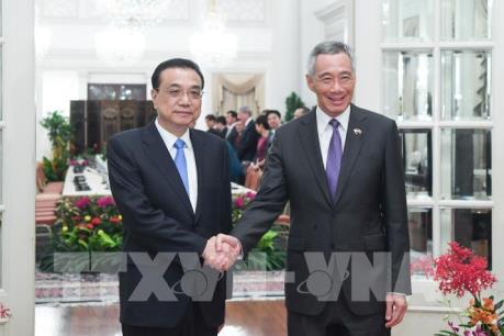 Trung Quốc và Singapore ký 11 bản ghi nhớ hợp tác song phương