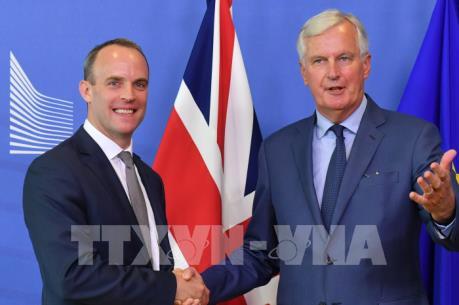 Anh đạt được thỏa thuận sơ bộ về Brexit với EU