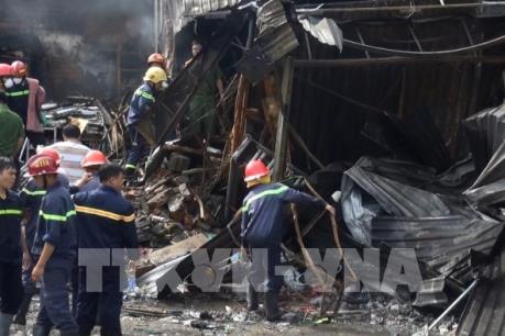 Cửa hàng văn phòng phẩm bất ngờ bốc cháy, một người tử vong