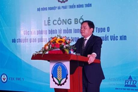 Việt Nam sản xuất thành công vắc xin lở mồm long móng