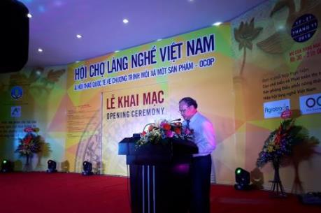 Khai mạc hội chợ làng nghề Việt Nam