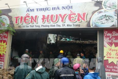 Sập quán phở, có ít nhất 3 người thương vong