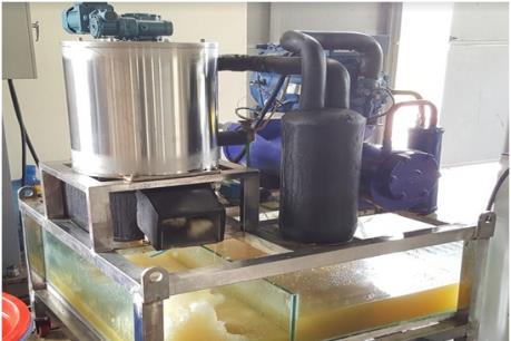 Việt Nam lần đầu tiên chế tạo thành công máy làm đá tuyết từ nước biển