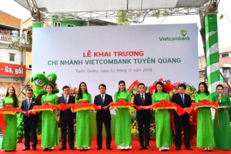 Vietcombank mở rộng mạng lưới hoạt động tại Tuyên Quang 