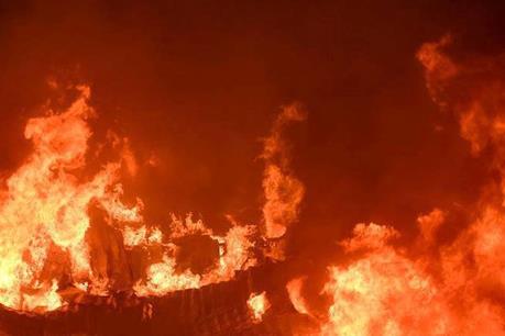 Cháy công ty dịch vụ viễn thông ​ở Seoul