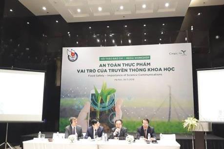 An toàn thực phẩm và vai trò của truyền thông khoa học