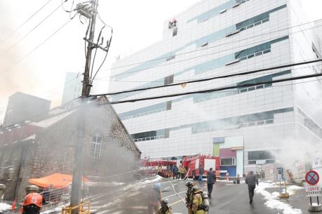 Khắc phục sự cố mạng viễn thông do hỏa hoạn ở Seoul