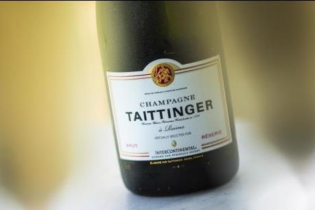 Champagne Taittinger Brut Réserve là champagne chính thức cho Club InterContinental