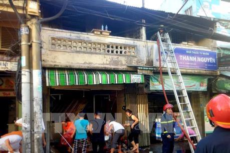 Cháy lớn thiêu rụi nhiều tài sản ở Thành phố Hồ Chí Minh