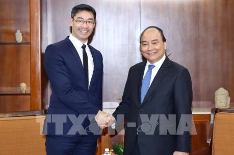 Thủ tướng Nguyễn Xuân Phúc tiếp nguyên Phó Thủ tướng Đức