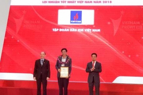 PVN dẫn đầu Top 500 doanh nghiệp có lợi nhuận tốt nhất Việt Nam 2018