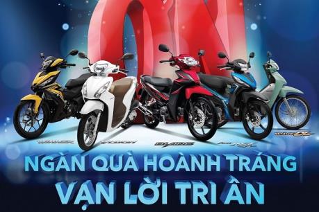 Honda Việt Nam khuyến mại khủng cho khách mua xe máy