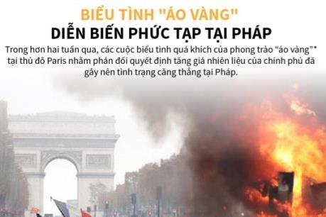 Biểu tình "áo vàng" diễn biến phức tạp tại Pháp