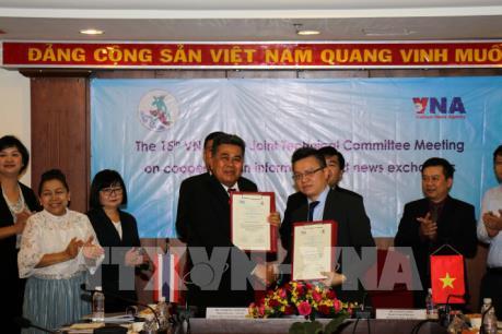 TTXVN và Cục Quan hệ công chúng Thái Lan thúc đẩy hợp tác