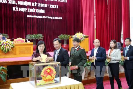 Quảng Ninh bầu bổ sung Phó Chủ tịch Ủy ban Nhân dân tỉnh