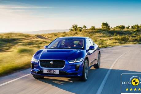 Xe điện Jaguar I-PACE được đánh giá 5 sao về độ an toàn