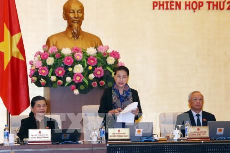 Khai mạc Phiên họp thứ 29 của Ủy ban Thường vụ Quốc hội