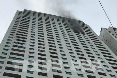 Hỏa hoạn tại tầng 31 khu chung cư Linh Đàm, Hà Nội
