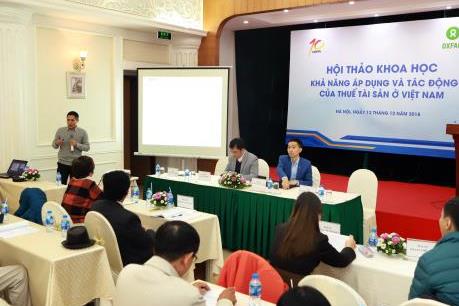 Xem xét khả năng áp dụng và tác động của thuế tài sản ở Việt Nam