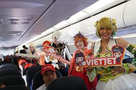 Vietjet khai trương đường bay Tp. Hồ Chí Minh - Osaka (Nhật Bản)