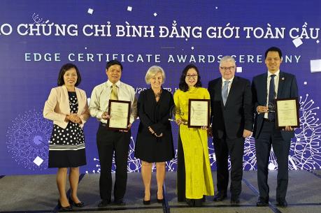 Maritime Bank nhận chứng chỉ bình đẳng giới toàn cầu EDGE