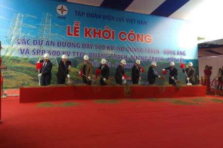 Phó Thủ tướng Trịnh Đình Dũng phát lệnh khởi công đường dây 500 kV mạch 3