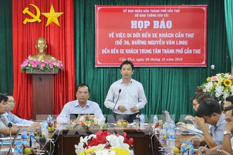 Bến xe 91B Cần Thơ chấm dứt hoạt động từ ngày 1/1/2019