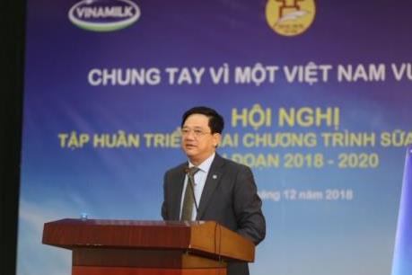 Tập huấn triển khai đề án sữa học đường Hà Nội