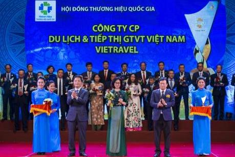 Vietravel lần thứ  4 liên tiếp đạt giải “Thương hiệu Quốc gia”