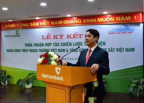 Vietcombank tài trợ hơn 260 tỷ đồng cho CTCP Vận tải Đường sắt Sài Gòn