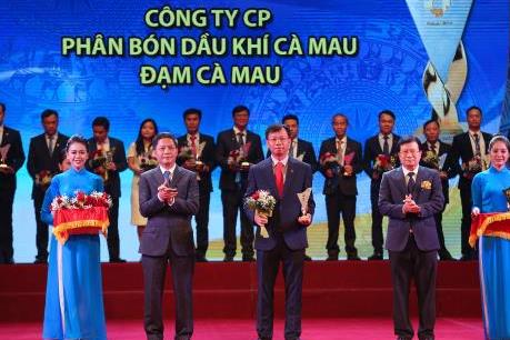 Đạm Cà Mau tiếp tục là thương hiệu Quốc gia 2018