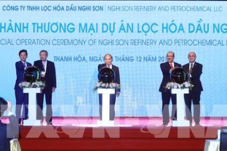 Thủ tướng Nguyễn Xuân Phúc dự lễ vận hành thương mại Liên hợp Lọc hóa dầu Nghi Sơn
