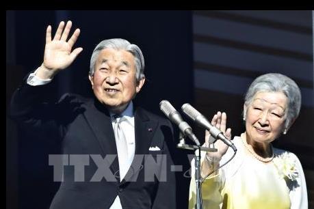 Nhật Hoàng Akihito gửi thông điệp Năm Mới trước khi thoái vị