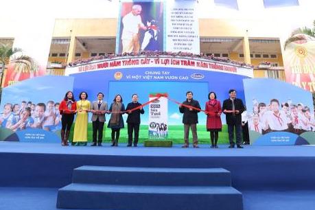 Chương trình Sữa học đường Hà Nội chính thức triển khai