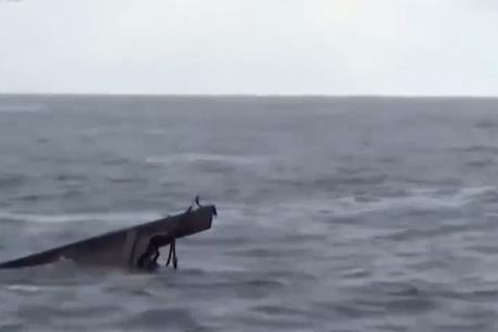 Chìm tàu chở hàng, nhiều người thiệt mạng và mất tích