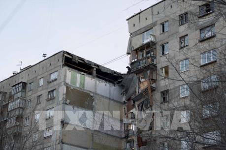 Vụ sập nhà chung cư ở Nga: Công tác cứu nạn gặp nhiều khó khăn