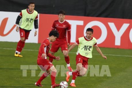 ASIAN CUP 2019: Việt Nam dồn sức cho trận mở màn