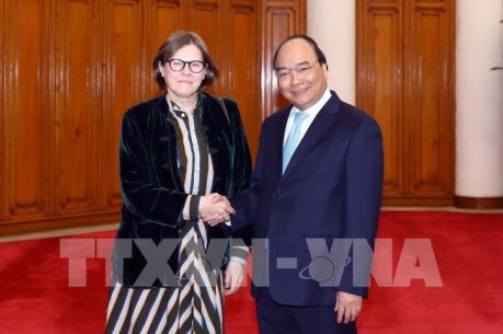 Thủ tướng Nguyễn Xuân Phúc tiếp Phó Chủ tịch Nghị viện châu Âu