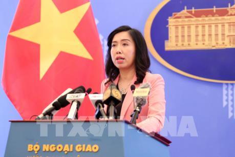 Việt Nam lên tiếng về việc tàu USS McCampbell đi qua khu vực quần đảo Hoàng sa